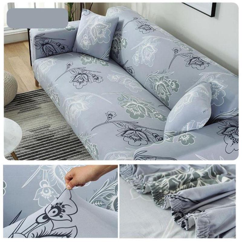 Cute Pattern Sofa Cover Flexible All-inclusive Universal Sofa Cushion Cloth Sofa Cover All Seasons Universal