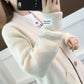 Spring and Autumn All-match Loose Sweater Casual Knitted Cardigan Jacket Fashion Casual Women's Jacket
