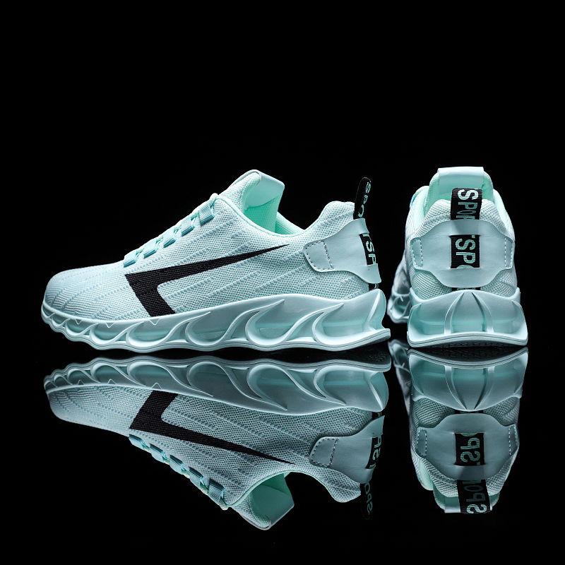 Breathable Men's Running Shoes Shock Absorber Blade Running Shoes Men's Outdoor Jogging Sneakers