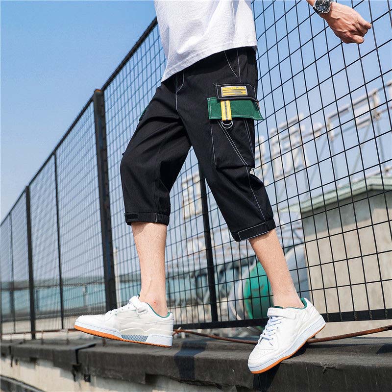 Summer Thin Loose Trend Student All-match Shorts Work Clothes Shorts Cropped Casual Pants