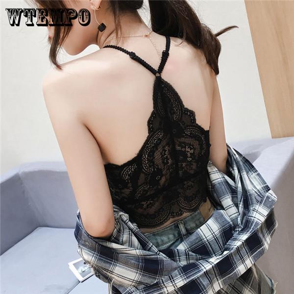 Push Up Yoga Top Arc Collar Sports Fitness Yoga Back Cross Sport Bra High Impact Yoga Shirt Running