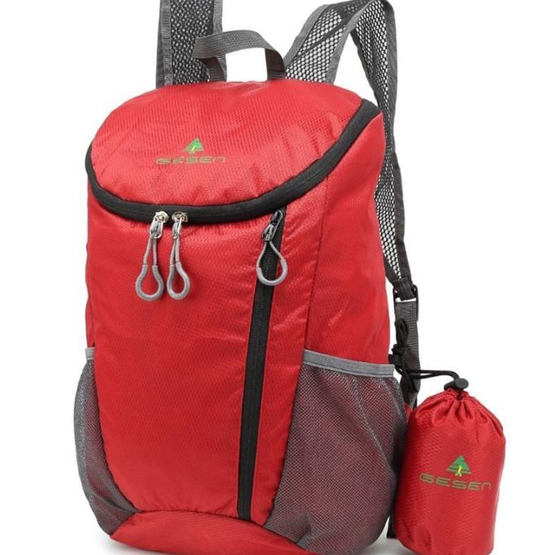 Outdoor Backpack Folding Bag Men and Women Ultra-light Portable Travel Bag Waterproof Mountaineering Bag Travel Bag Skin Bag