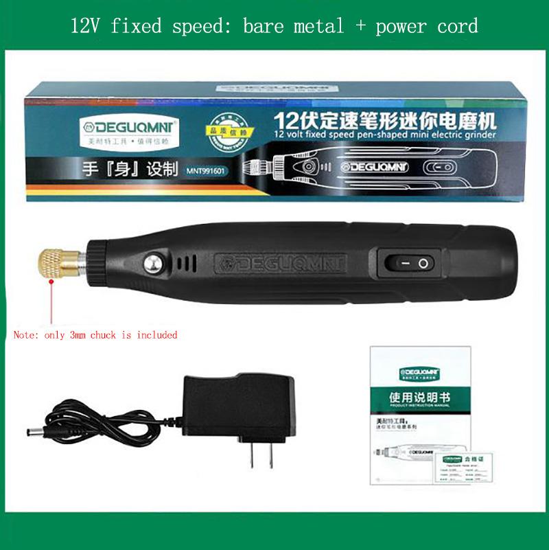 Mini Electric Grinder Hand-held Engraving Electromechanical Drill Nail Tool Punching Machine Cutting Machine Mini Kit Tool