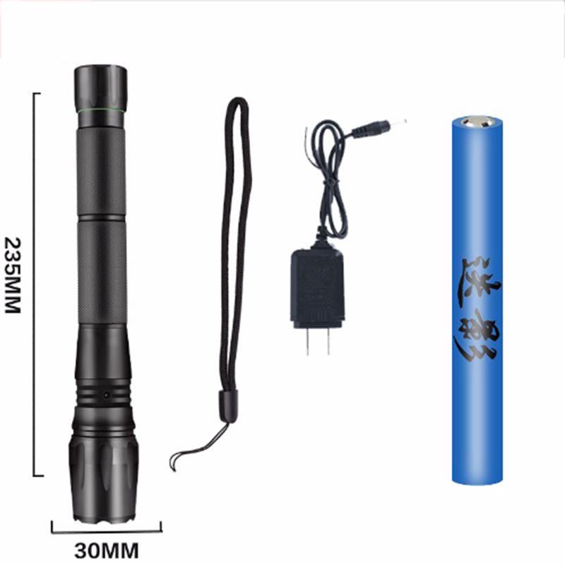 Flashlight Strong Light Outdoor Super Bright Rechargeable Flashlight Household Small Portable Flashlight Long-range Battery Life Searchlight