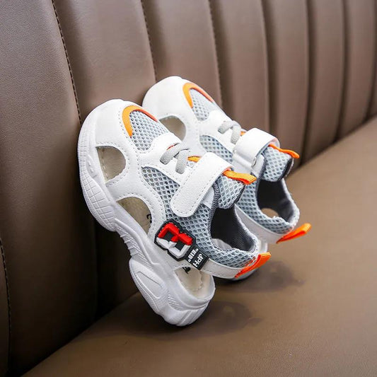 Children's Summer Shoes Boys and Girls Anti-slip Mesh Casual Shoes Soft Sole Flat Sport Light Shoes