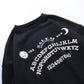 Black Grunge Oversized Hoodies Gothic Harajuku Streetwear Chic Letter Print Hoodies Women Long Sleeve Hoodies