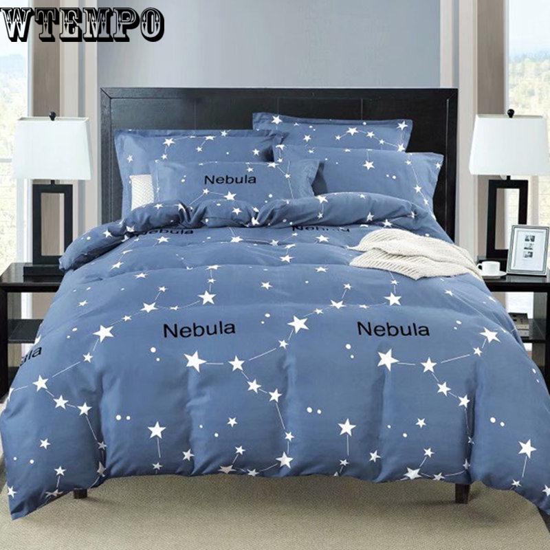 Bed Linen Set Sheet Pillowcase&duvet Cover Set Bedclothes Leaf Cover Home Bedding Sheet Set