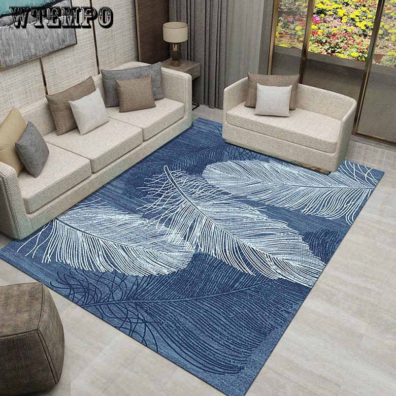 Modern Simplicity Carpet for Living Room Bedroom Geometric Pattern Carpets Non-slip