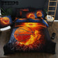 Bedding Duvet Cover Set Basketball Printed Personality Fashion Series Polyester 3d Pattern 3pcs /2pc