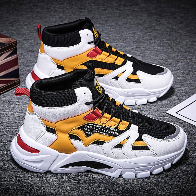Spring Shoes Men Outdoor Sports Shoes Daddy Shoes Ins Tide Shoes Comfortable Men's Casual Shoes