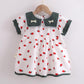 Summer  Korean Style Baby Girls' Dress 0-4 Year Old Children Lovely Princess Dress Children's Dress
