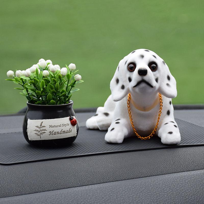 Cute Creative Car Shaking His Head Dog Car Interior Decoration Car Interior Decoration Toys