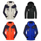 100 Kilograms Can Wear Autumn and Winter Windproof, Waterproof and Warm Two-in-one Detachable Two-piece Outdoor Mountaineering and Skiing Men's Jacket