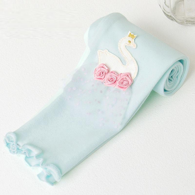Spring and Autumn Girls' Leggings Children's Trousers Stretch Pants Casual Pants Solid Color Slim Leggings