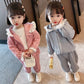 Girls' Suits 2021 Spring and Autumn Children's Two-piece Casual Girl Baby Spring Clothes