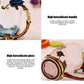 Exquisite 3D Coffee Tea Glass Enamel Cups Butterfly Rose Tea Cup Carved Flower Cup