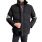 Autumn and Winter Men's Jacket Parka Coat Men's Waterproof Warm Jacket Thick Zipper Jacket