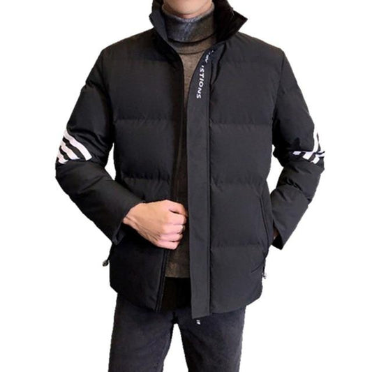 Autumn and Winter Men's Jacket Parka Coat Men's Waterproof Warm Jacket Thick Zipper Jacket