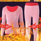 Thermal Underwear Women's Thickening and Velvet Suit Tight-fitting Body and Fertilizer To Increase The Bottoming Cotton Sweater
