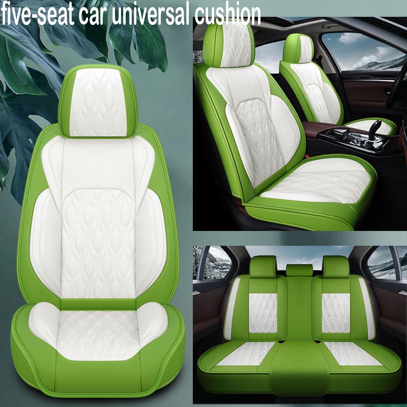 Waterproof Car Seat Cover Universal Leather 9 set Auto Seat Cushion 5 seats Universal car seat cover