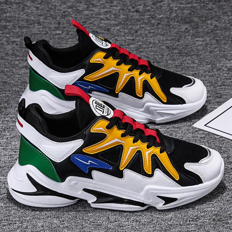 Summer Breathable Men's Shoes Korean Version of Wild Men's Daddy Sports Casual Shoes Men's Tide Shoes