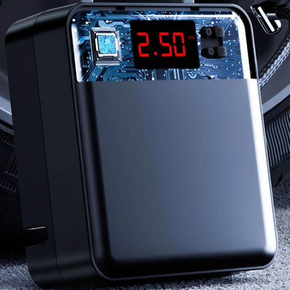 Car Air Pump 12v Portable Universal Car Air Pump Car Preset Tire Pressure Digital Display Air Pump High-power Electric Inflating Tool