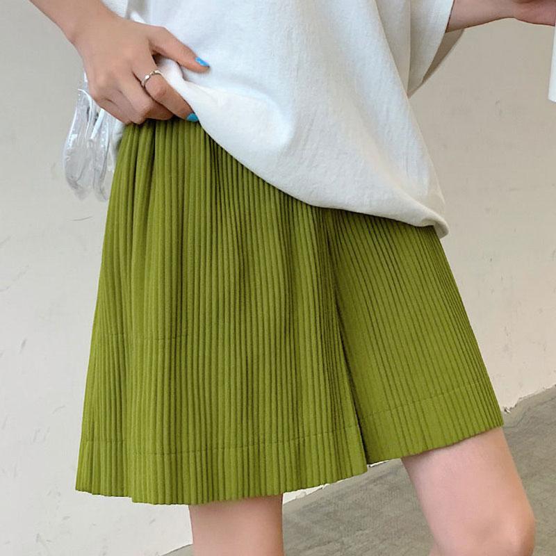 Five-point Shorts Women's Summer Wear Wide-leg Pants Loose Straight Casual Plus Size Pants Sports Thin Fitness Home Pants