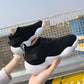 Women's Sports Shoes Mesh Breathable Shoes Women's Walking Shoes Women's Casual Outdoor Shoes Stretch Socks Shoes