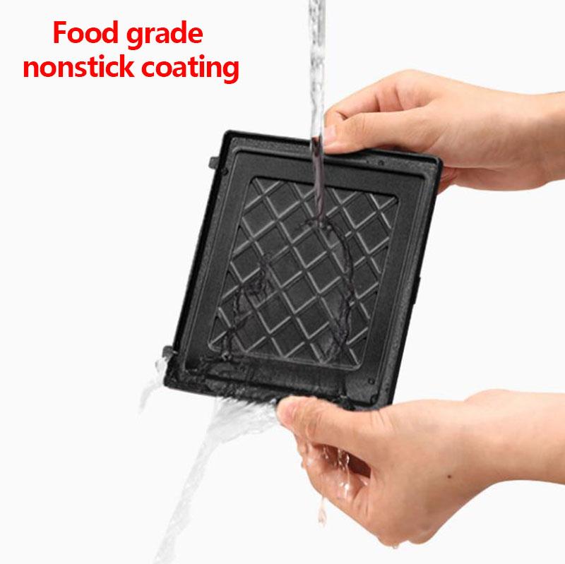 650W Sandwich Breakfast Making Machine Bread Maker Barbecue Machine Kitchen Supplies