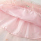 Girl Baby Short Veil Little Daisy Cute and Sweet Printed Embroidery Ruffle Elastic Waist Children's Skirts Princess Tutu A-line Skirt