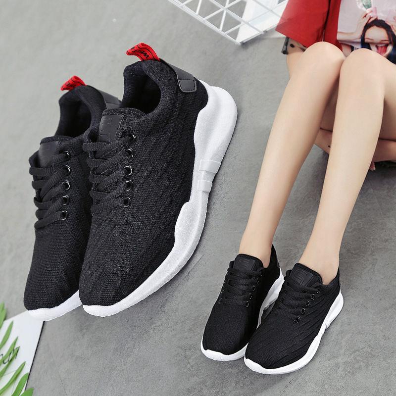 Spring  Summer Shoes Women's Sports Shoes Female Students Harajuku Style Low-cut White Shoes Lightweight Breathable Running Shoes
