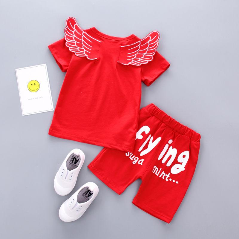 Baby Summer Suits Children's Suits Boys Kids Short-sleeved Clothes Children's Clothing Tide