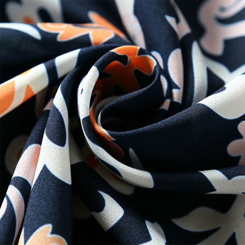 Women's Mid-length Temperament Floral Skirt Small High-end Skirt