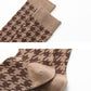 Autumn and Winter Knee Socks Thin Socks  Korean College Wind High Tube Pile Hose Leg Warmers Striped