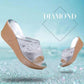 Ladies Summer Genuine Leather Slipper Outside Wear Korean Version Non-slip Wedge Sandals