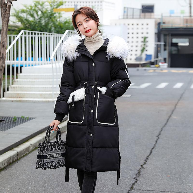 Bread Down Padded Jacket Women's Padded Jacket Women's Mid-length Over The Knee Loose Padded Jacket