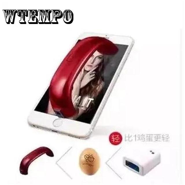 Rainbow Light USB Phototherapy Light Treatment Machine Nail Light Nail Polish Glue Dryer Lamp