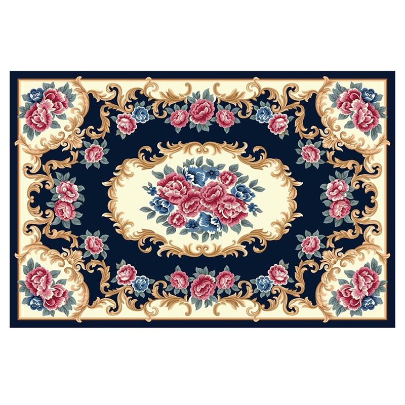 Household Living Room Carpet Bedroom Bedside Carpet Washable Carpet European Carpet