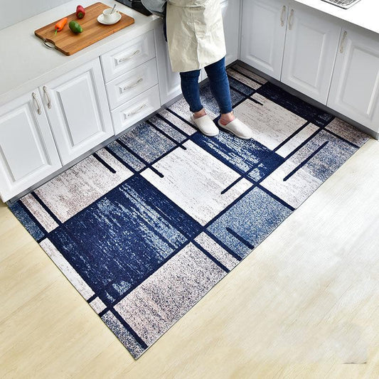 Kitchen Mat Household Dirt-resistant Absorbent Foot Pad Door Anti-slip Mat Waterproof Oil-proof Carpet