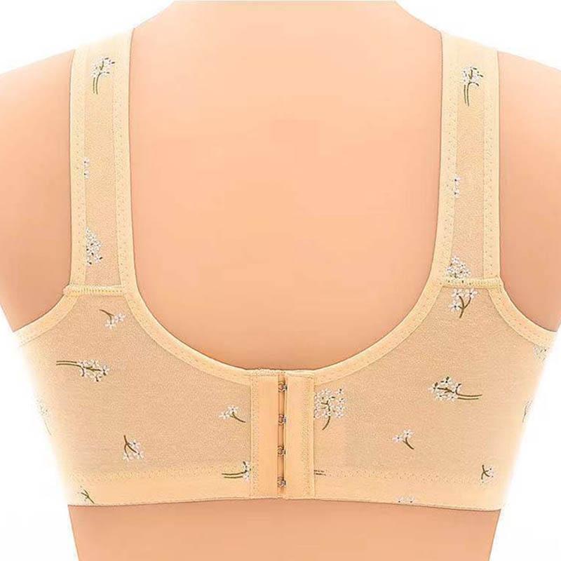 Underwear Women's Ultra-thin Large Size No Steel Ring Bra Gathers and Collects Auxiliary Breasts and Prevents Sagging Adjustment Bra