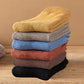 Middle Tube Socks Men's Thickened Plus Velvet Warm Terry Socks Winter Fashion Contrast Color Towel Socks Five Pairs