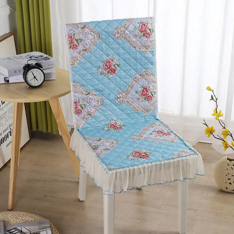 Siamese Cushion Universal Universal Dining Table and Chair Cover Non-slip Home Chair Cover