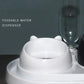 Dog Bowl with Stand Automatic Water Storage Dispenser Pet Cat Food Bowl 2-in-1 Splash-proof Water Container Elevated Removable