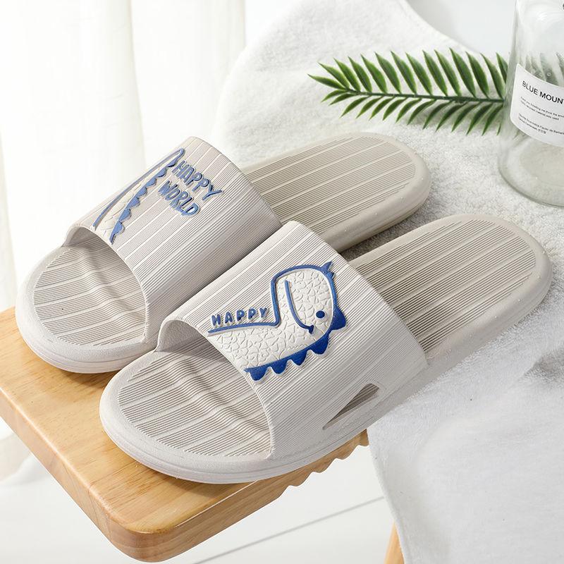 Summer Unisex Floor Flat Shoes Lovely Indoor Flip Flops Female Non-Slip Bathroom Home Slippers Female Beach Shoe