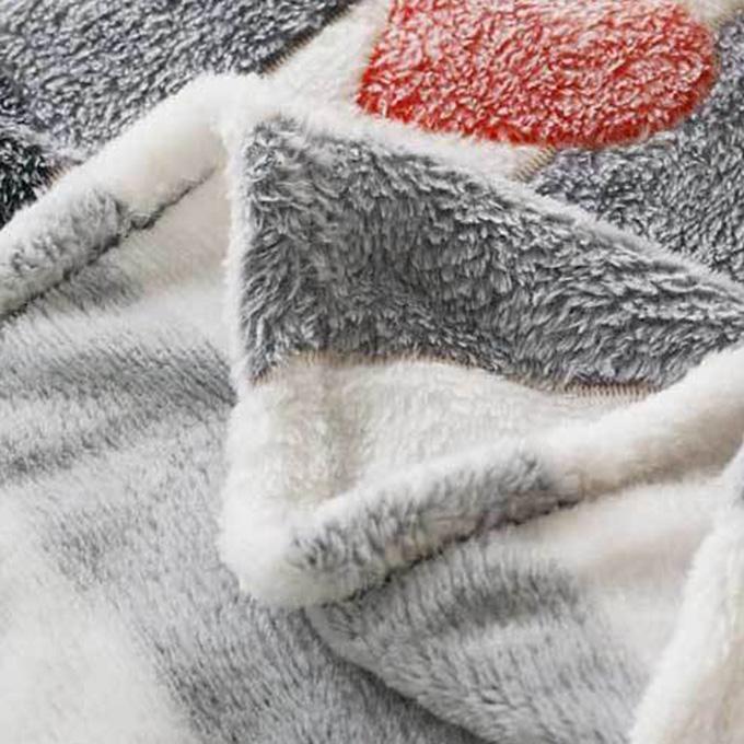 Winter Raschel Blanket Double-layer Thick Coral Fleece Blanket To Keep Warm Winter Blanket Super Soft and Breathable Warm Bed Sheet Siesta Blanket