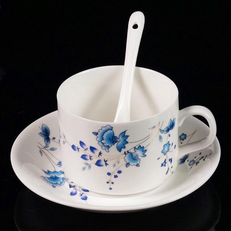 Ceramic coffee cup set Nordic style coffee Mark cup dish set drinking utensils household