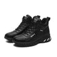 Winter Plus Velvet Sports Shoes Women's Shoes All-match Running Shoes Women's Casual Shoes Thick-soled Non-slip Flat Leather Shoes
