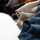 Sweater Men's Autumn and Winter Half High Neck Men's Sweater Knit Sweater Winter Plus Velvet Thick Sweater