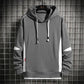 Men's Autumn Hooded Sweater Trend Handsome Fashion Loose Thin All-Match Men Sweatshirts
