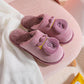 Autumn and Winter Cotton Slippers Indoor Non-slip Slippers Soft Soles Household Casual Slippers